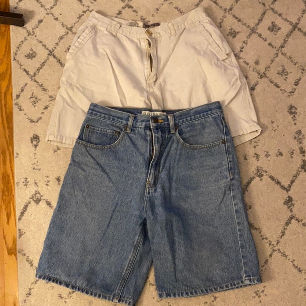 Vintage Mens Denim Bugle Boy & Zeppelin Khakis